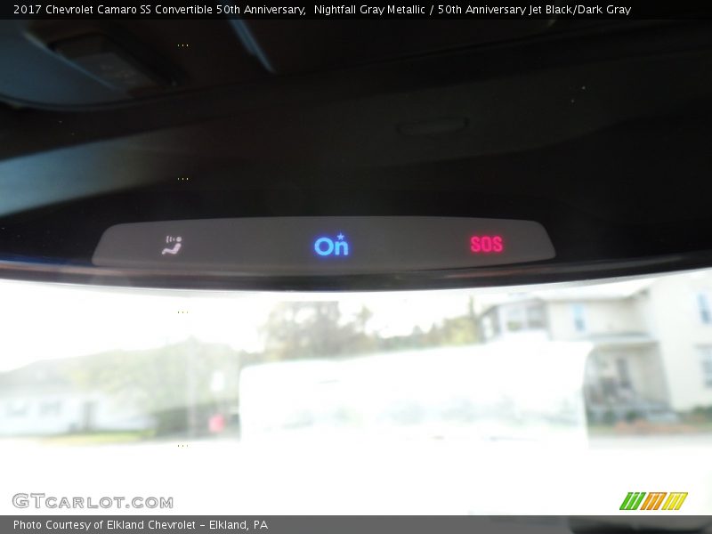 Nightfall Gray Metallic / 50th Anniversary Jet Black/Dark Gray 2017 Chevrolet Camaro SS Convertible 50th Anniversary
