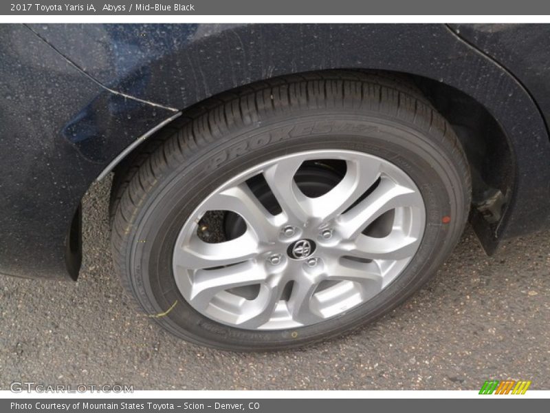 Abyss / Mid-Blue Black 2017 Toyota Yaris iA