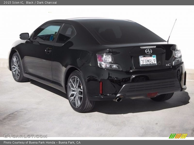 Black / Dark Charcoal 2015 Scion tC