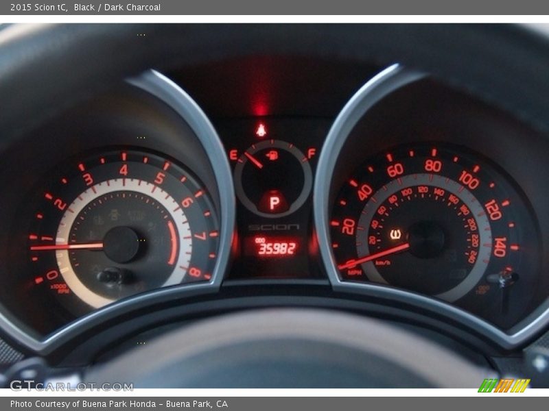 Black / Dark Charcoal 2015 Scion tC