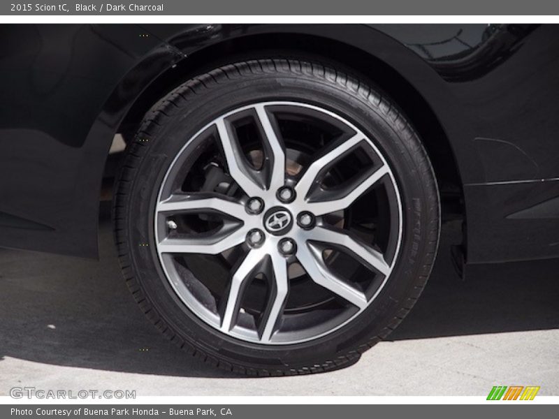 Black / Dark Charcoal 2015 Scion tC
