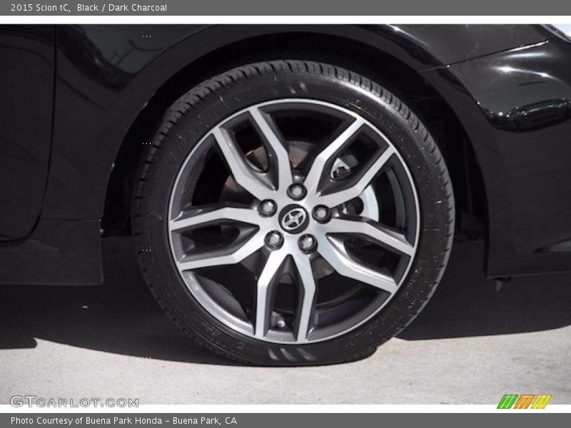 Black / Dark Charcoal 2015 Scion tC