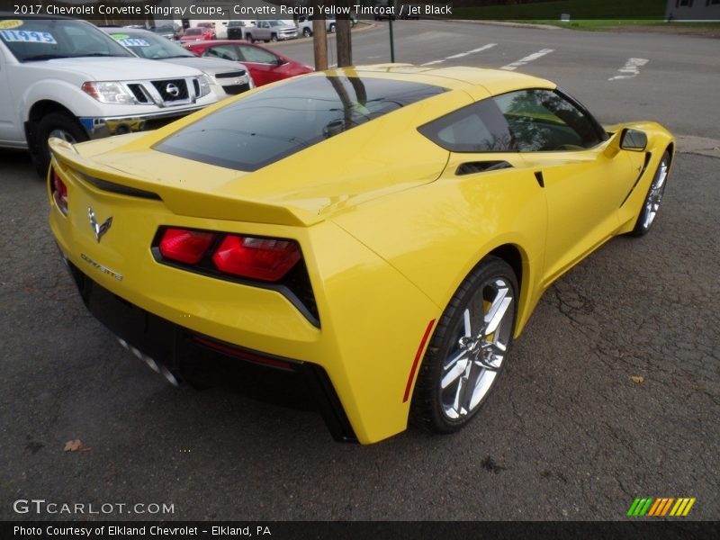  2017 Corvette Stingray Coupe Corvette Racing Yellow Tintcoat