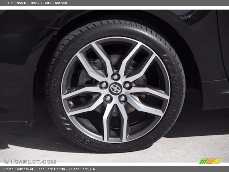 Black / Dark Charcoal 2015 Scion tC