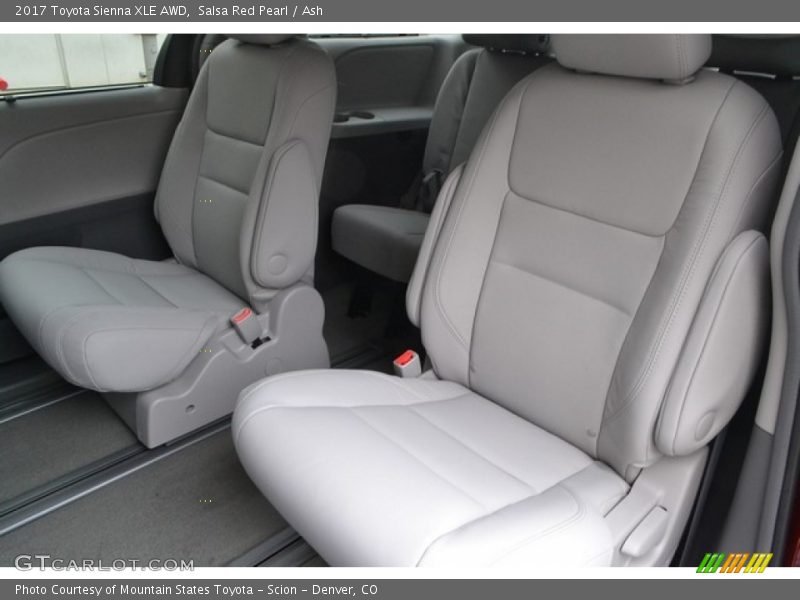 Salsa Red Pearl / Ash 2017 Toyota Sienna XLE AWD
