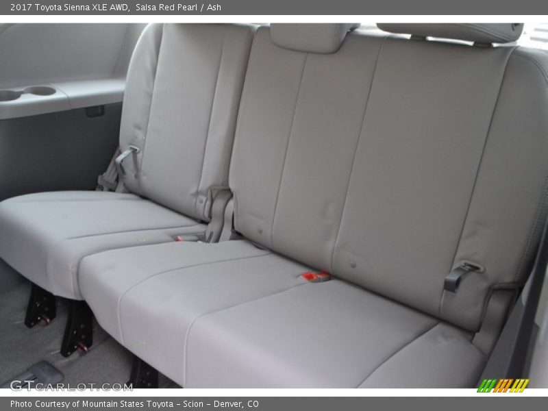 Salsa Red Pearl / Ash 2017 Toyota Sienna XLE AWD