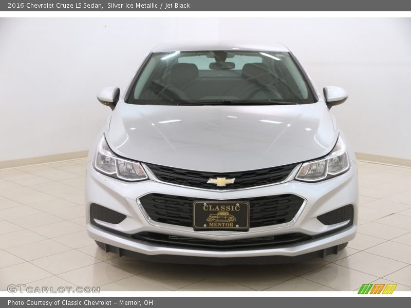 Silver Ice Metallic / Jet Black 2016 Chevrolet Cruze LS Sedan