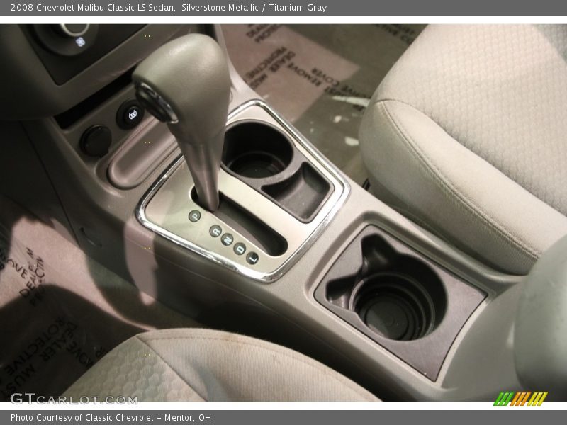 Silverstone Metallic / Titanium Gray 2008 Chevrolet Malibu Classic LS Sedan