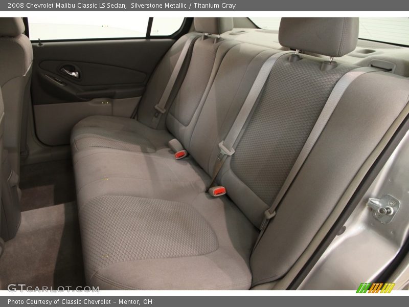 Silverstone Metallic / Titanium Gray 2008 Chevrolet Malibu Classic LS Sedan