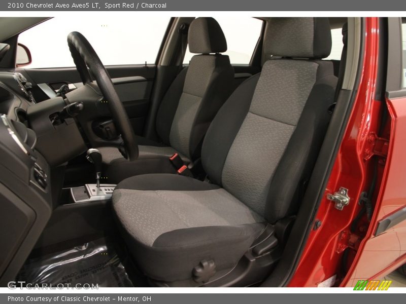 Sport Red / Charcoal 2010 Chevrolet Aveo Aveo5 LT