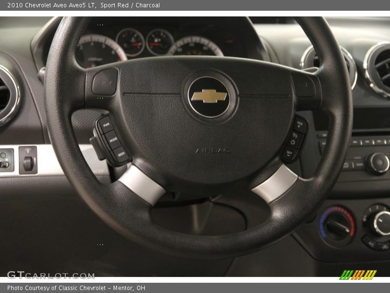 Sport Red / Charcoal 2010 Chevrolet Aveo Aveo5 LT