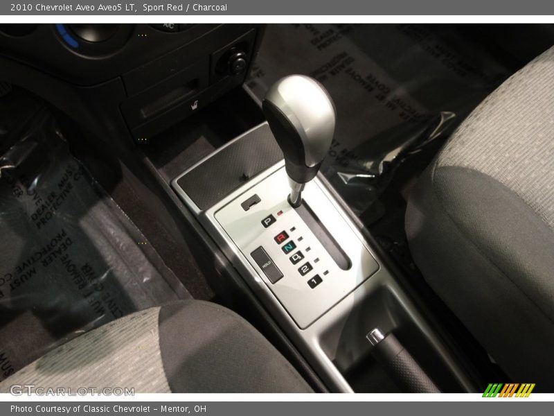 Sport Red / Charcoal 2010 Chevrolet Aveo Aveo5 LT