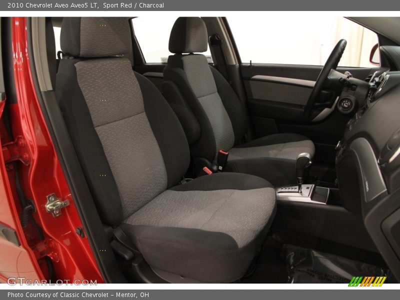 Sport Red / Charcoal 2010 Chevrolet Aveo Aveo5 LT