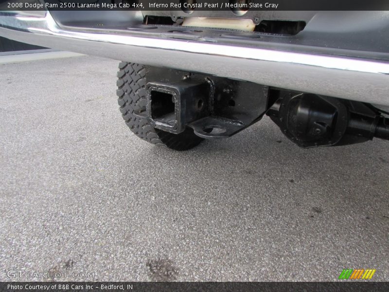 Inferno Red Crystal Pearl / Medium Slate Gray 2008 Dodge Ram 2500 Laramie Mega Cab 4x4