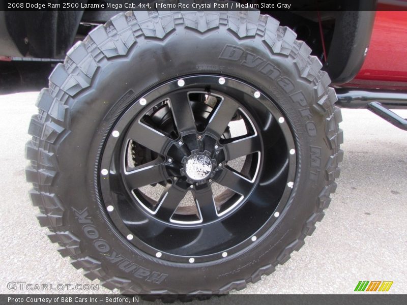 Inferno Red Crystal Pearl / Medium Slate Gray 2008 Dodge Ram 2500 Laramie Mega Cab 4x4