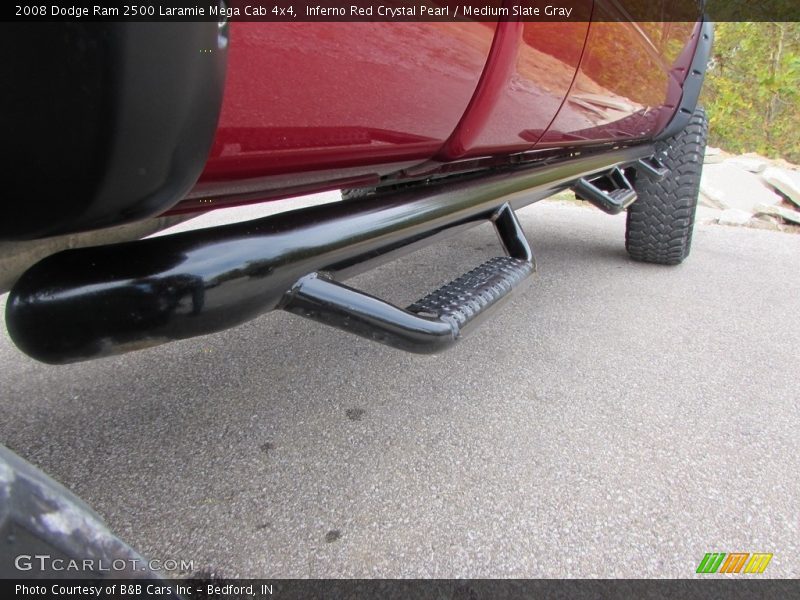 Inferno Red Crystal Pearl / Medium Slate Gray 2008 Dodge Ram 2500 Laramie Mega Cab 4x4