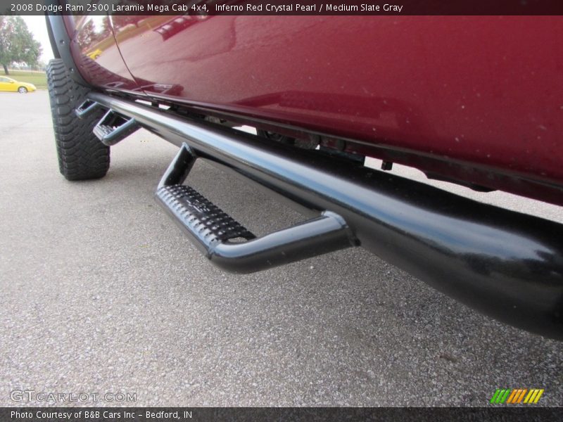 Inferno Red Crystal Pearl / Medium Slate Gray 2008 Dodge Ram 2500 Laramie Mega Cab 4x4