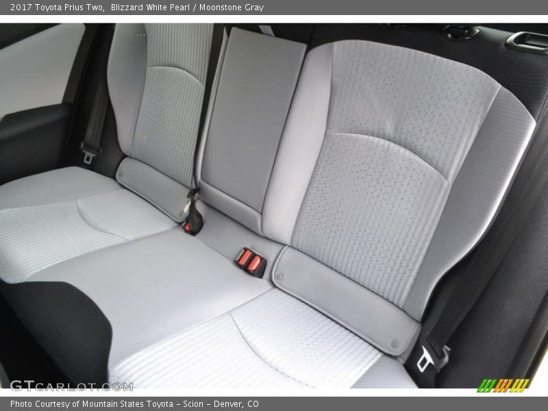 Blizzard White Pearl / Moonstone Gray 2017 Toyota Prius Two