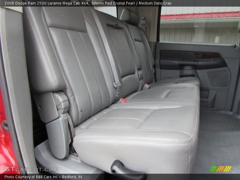 Inferno Red Crystal Pearl / Medium Slate Gray 2008 Dodge Ram 2500 Laramie Mega Cab 4x4