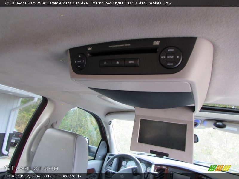 Inferno Red Crystal Pearl / Medium Slate Gray 2008 Dodge Ram 2500 Laramie Mega Cab 4x4