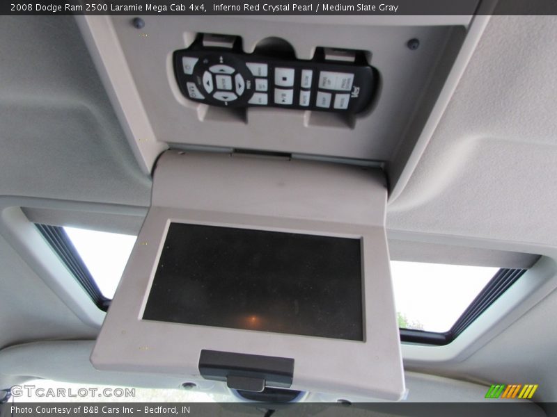 Inferno Red Crystal Pearl / Medium Slate Gray 2008 Dodge Ram 2500 Laramie Mega Cab 4x4