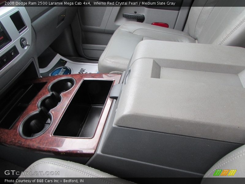 Inferno Red Crystal Pearl / Medium Slate Gray 2008 Dodge Ram 2500 Laramie Mega Cab 4x4
