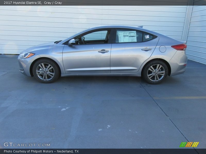 Gray / Gray 2017 Hyundai Elantra SE