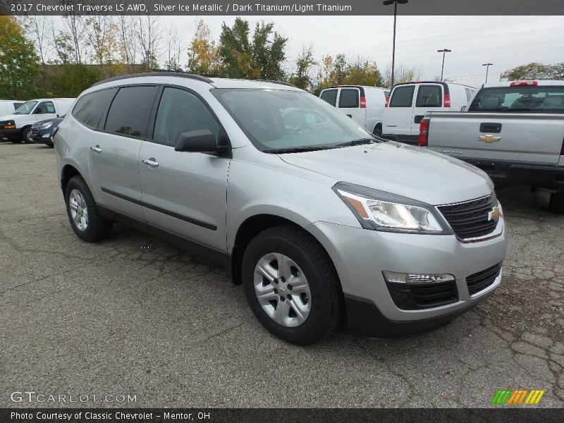 Front 3/4 View of 2017 Traverse LS AWD