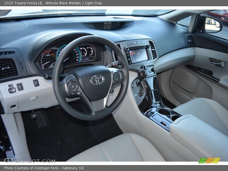 Attitude Black Metallic / Light Gray 2013 Toyota Venza LE