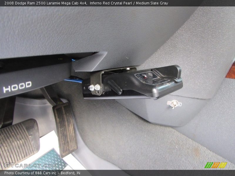 Inferno Red Crystal Pearl / Medium Slate Gray 2008 Dodge Ram 2500 Laramie Mega Cab 4x4