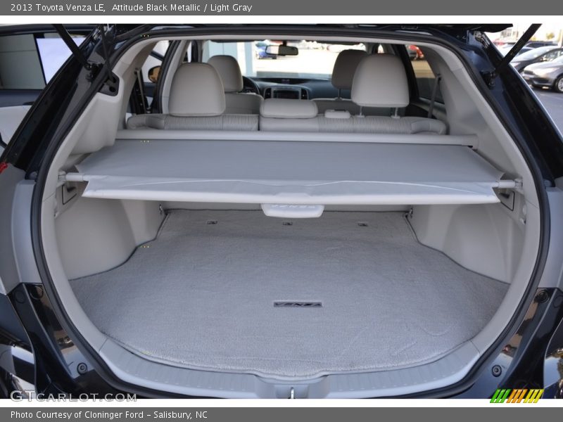 Attitude Black Metallic / Light Gray 2013 Toyota Venza LE