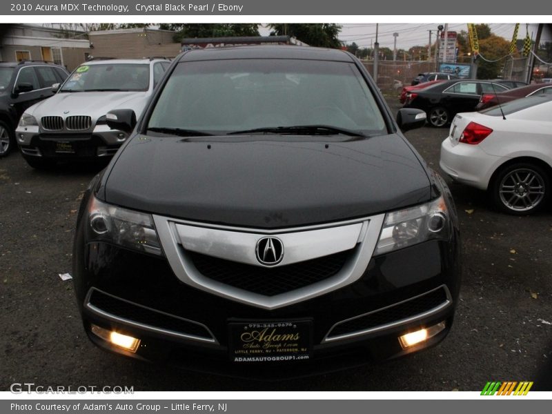 Crystal Black Pearl / Ebony 2010 Acura MDX Technology