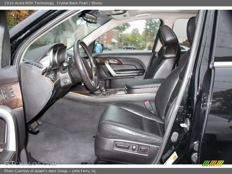 Crystal Black Pearl / Ebony 2010 Acura MDX Technology