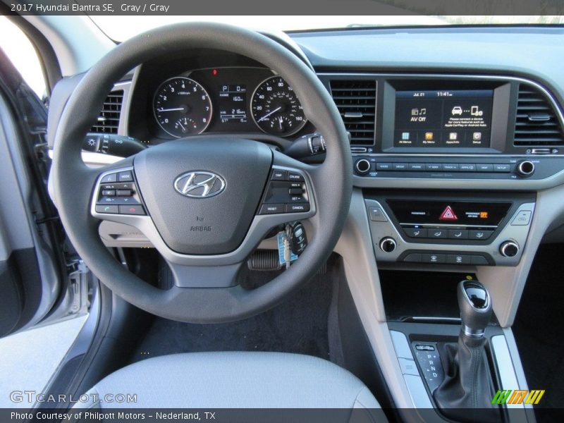 Gray / Gray 2017 Hyundai Elantra SE