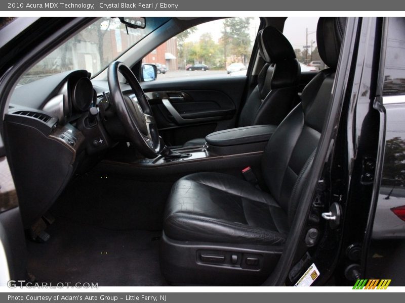 Crystal Black Pearl / Ebony 2010 Acura MDX Technology