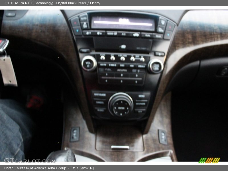 Crystal Black Pearl / Ebony 2010 Acura MDX Technology