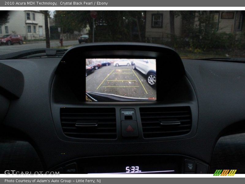 Crystal Black Pearl / Ebony 2010 Acura MDX Technology