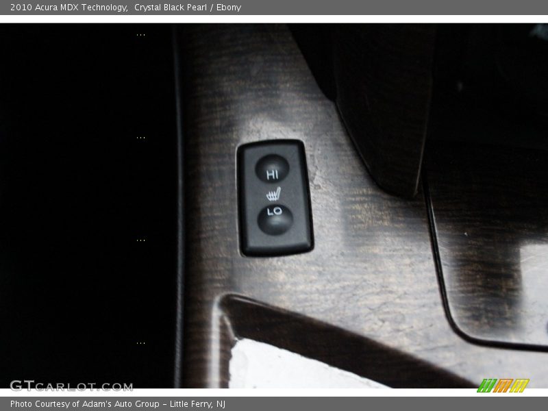 Crystal Black Pearl / Ebony 2010 Acura MDX Technology