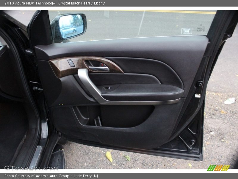 Crystal Black Pearl / Ebony 2010 Acura MDX Technology