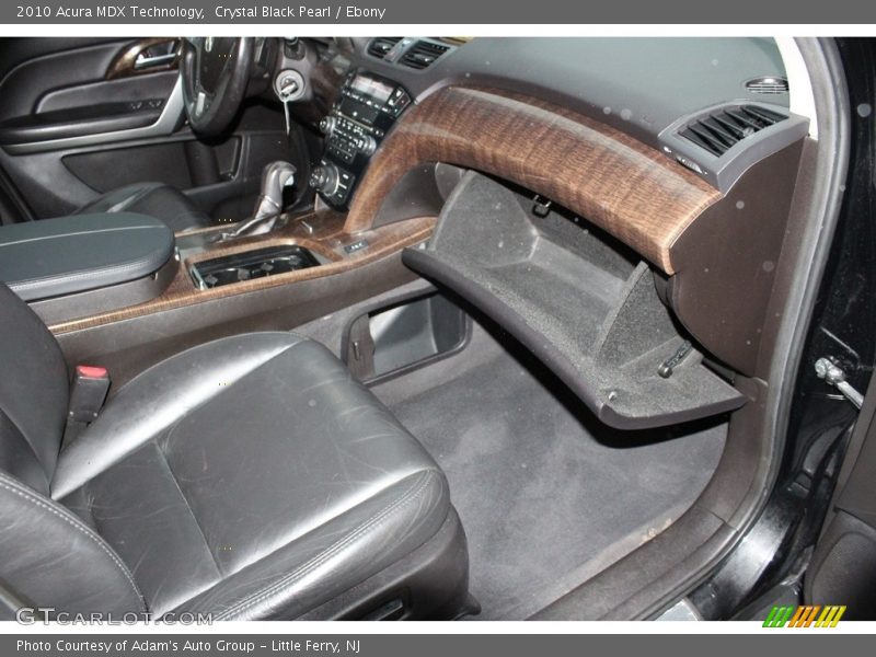 Crystal Black Pearl / Ebony 2010 Acura MDX Technology