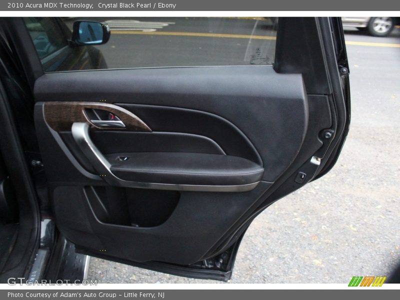 Crystal Black Pearl / Ebony 2010 Acura MDX Technology