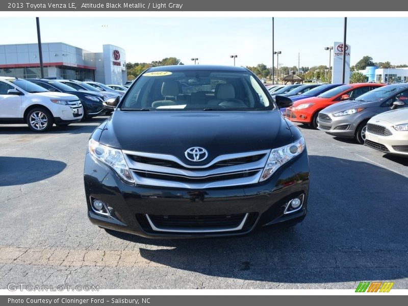 Attitude Black Metallic / Light Gray 2013 Toyota Venza LE
