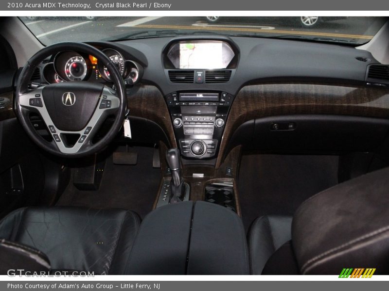 Crystal Black Pearl / Ebony 2010 Acura MDX Technology