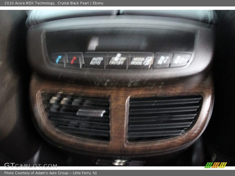 Crystal Black Pearl / Ebony 2010 Acura MDX Technology