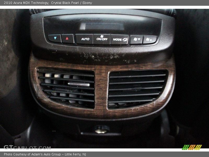 Crystal Black Pearl / Ebony 2010 Acura MDX Technology
