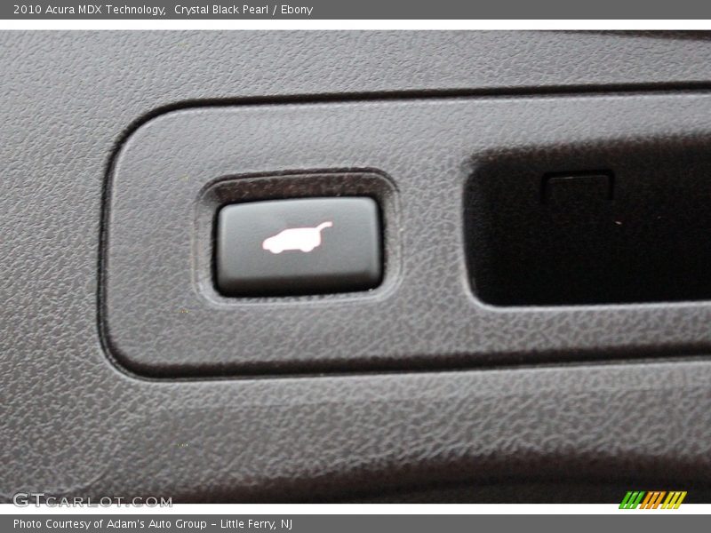 Crystal Black Pearl / Ebony 2010 Acura MDX Technology