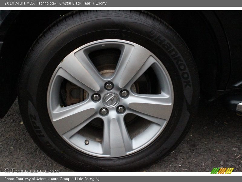 Crystal Black Pearl / Ebony 2010 Acura MDX Technology