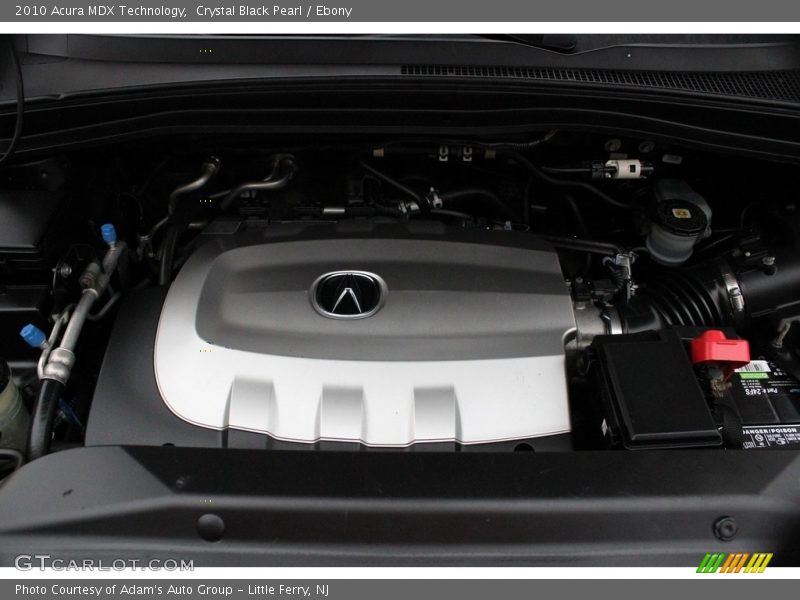 Crystal Black Pearl / Ebony 2010 Acura MDX Technology