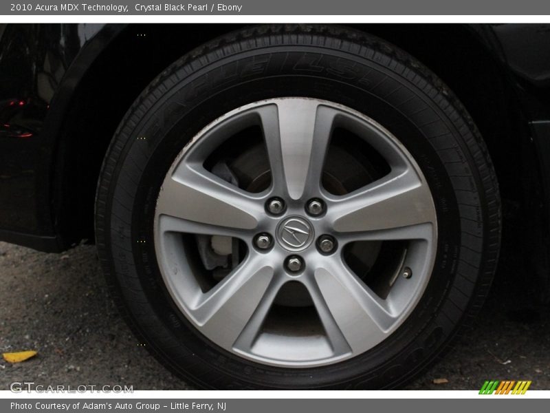 Crystal Black Pearl / Ebony 2010 Acura MDX Technology