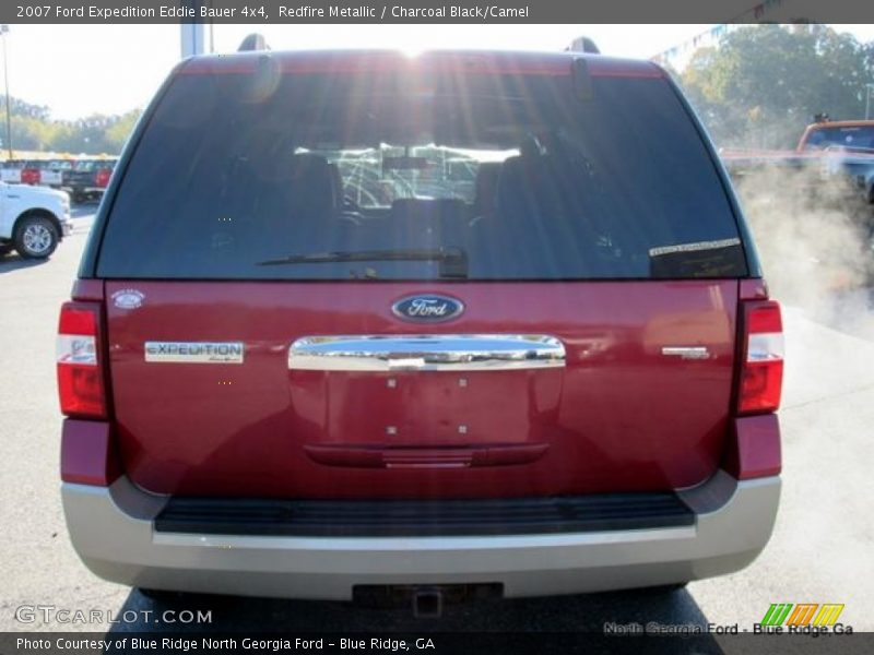 Redfire Metallic / Charcoal Black/Camel 2007 Ford Expedition Eddie Bauer 4x4